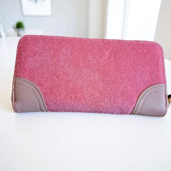 Juicy Couture Lovers Club LG ZA Pink Lemonade Wallet/ Clutch NWT - Picture 8 of 10